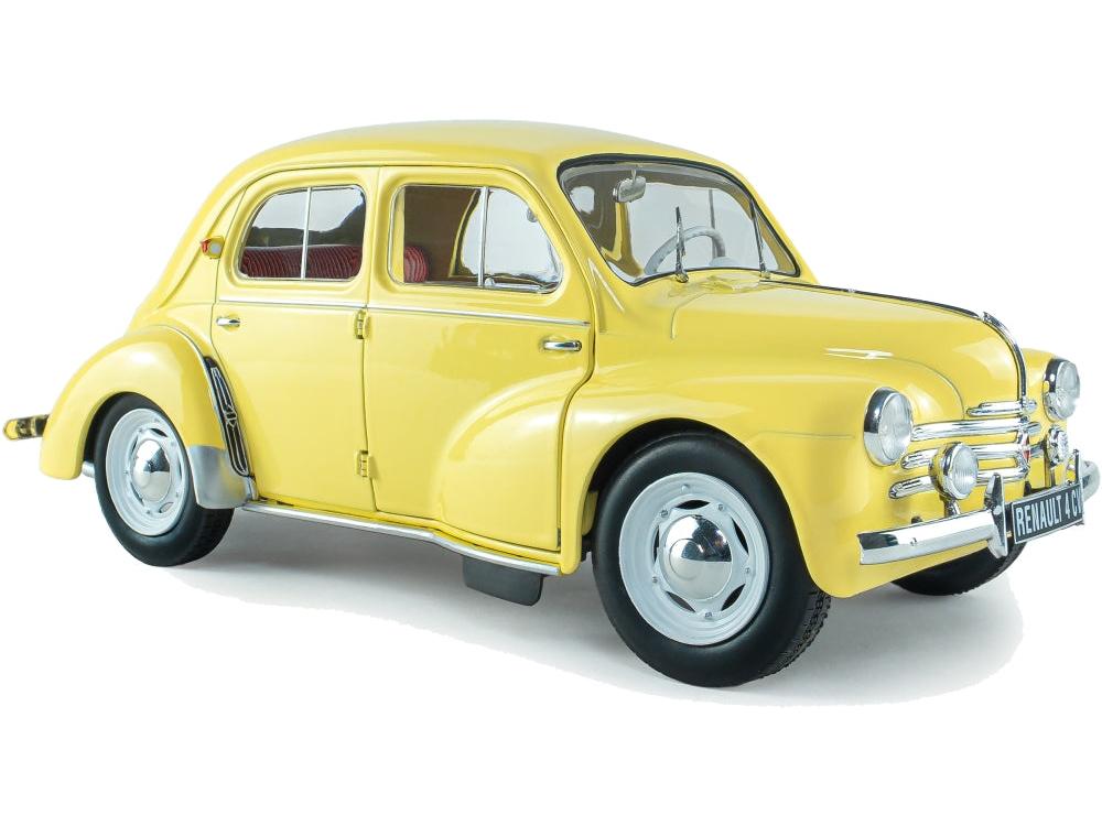 Renault 4CV Beige (Jaune Infante) 162 1961 1:18 Scale Diecast Model Car – Solido-Solido-Diecast Model Centre