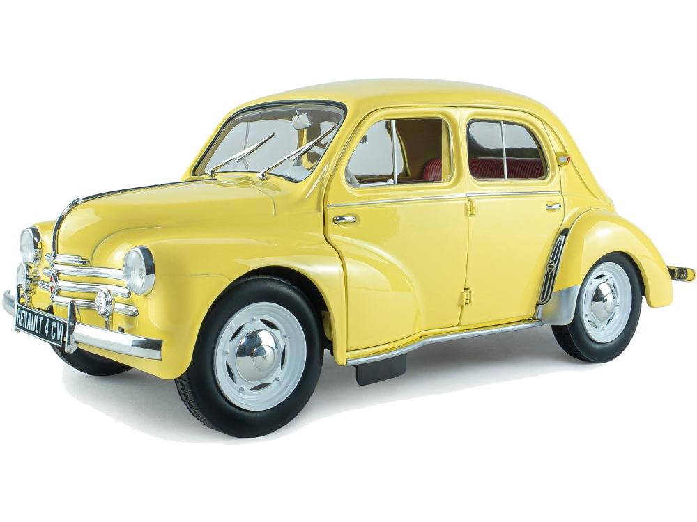 Renault 4CV Beige (Jaune Infante) 162 1961 1:18 Scale Diecast Model Car – Solido-Solido-Diecast Model Centre