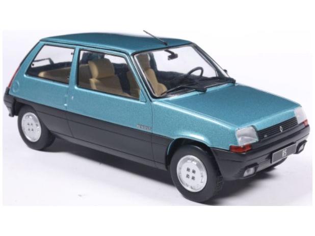 Renault 5 GTL Light Blue 1985 1:24 Scale Diecast Model Car – WhiteBox-WhiteBox-Diecast Model Centre