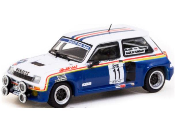 Renault 5 Turbo #11 A.Ferjancz/J.Tandari Rally Costa Brava 1985 1:64 Scale Tarmac Works Diecast Model-Tarmac Works-Diecast Model Centre