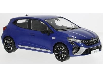 Renault Clio Dark Blue 2024 1:18 Scale Diecast Model Car – Model Car Group-Model Car Group-Diecast Model Centre