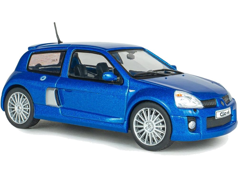 Renault Clio V6 PH.2 Bleau Iliade 2003 1:43 Scale Diecast Model Car – Solido-Solido-Diecast Model Centre