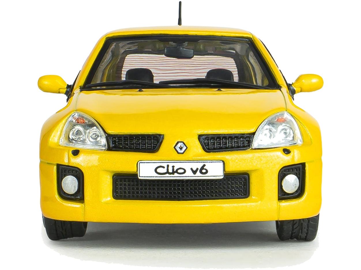 Renault Clio V6 PH.2 Jaune Sirius 2003 1:43 Scale Diecast Model Car – Solido-Solido-Diecast Model Centre
