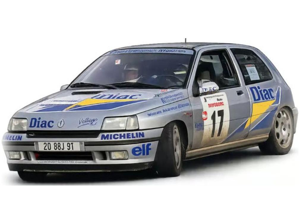 Renault Clio Williams Tour de Corse 1993 #17 Ragnotti 1:18 Scale Norev Diecast Model Car-Norev-Diecast Model Centre