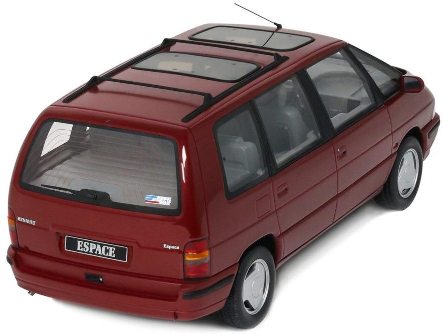 Renault Espace RXE V6 I Malaga Red 1991 1:18 Scale Resin Car – OttOmobile Samurai Collection-OttOmobile-Diecast Model Centre