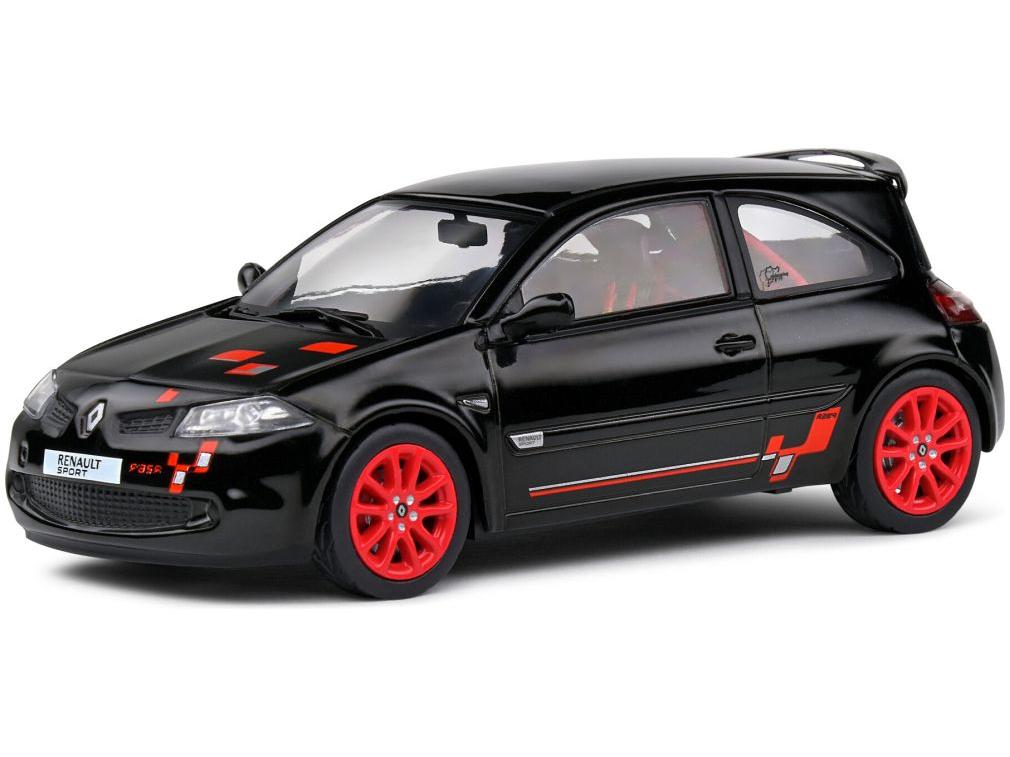 Renault Megane R26R 2008 Black 1:43 Scale Solido Diecast Model-Solido-Diecast Model Centre