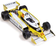 Renault RS10 Jean-Piere Jabouille F1 1979 1:24 Scale Unbranded Diecast Model Car-Unbranded-Diecast Model Centre