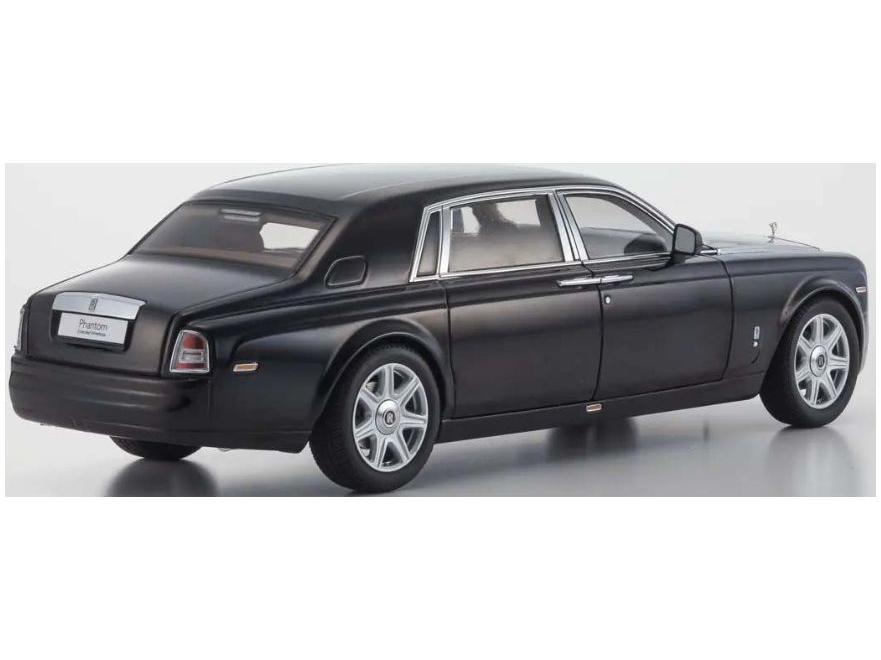 Rolls Royce Phantom EWB 2012 Diamond Black 1:18 Scale Kyosho Diecast Model Car-Kyosho-Diecast Model Centre