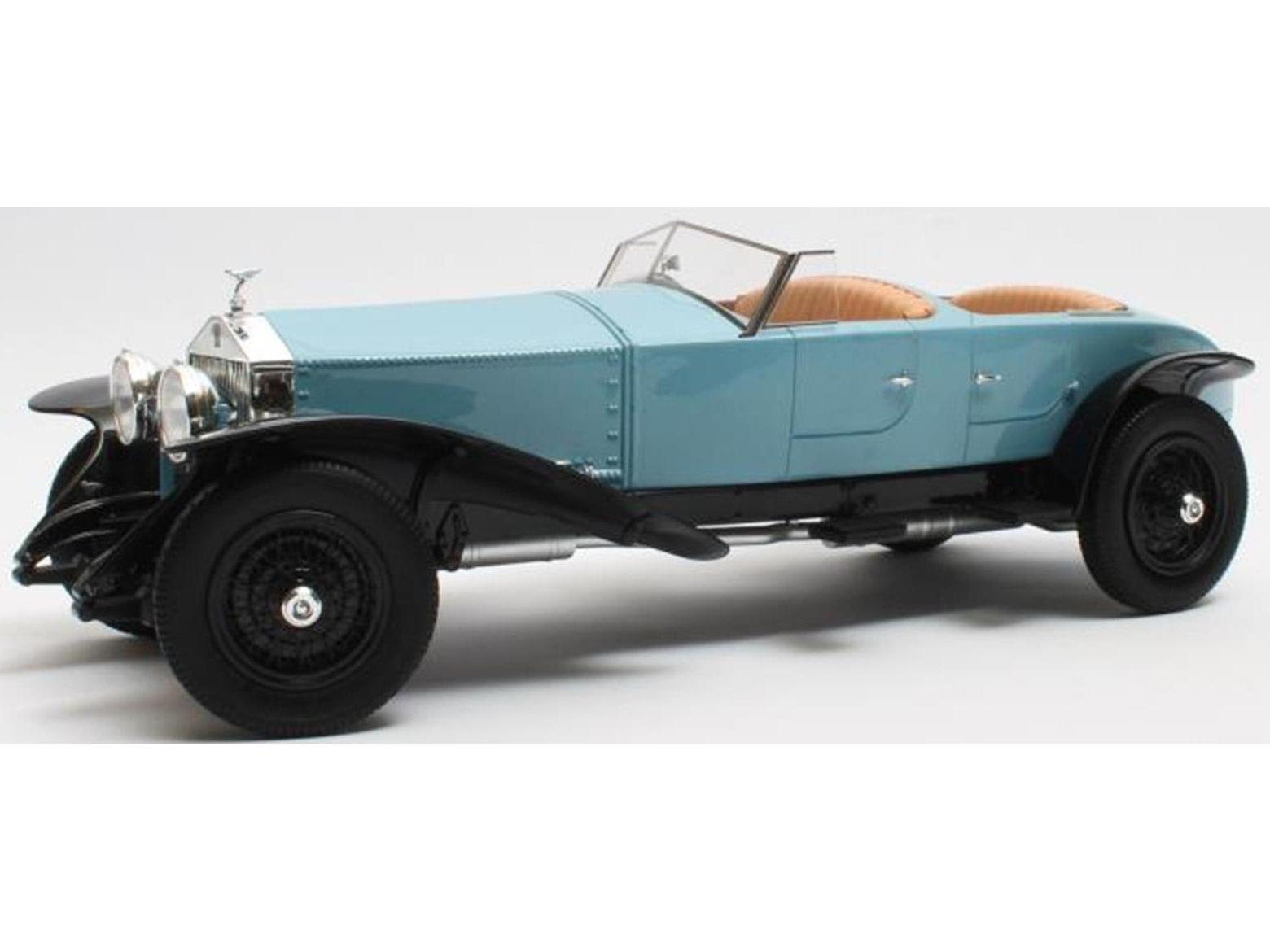 Rolls Royce Phantom Expedition Vehicle 10EX Barker Blue 1926 1:18 Scale Matrix Resin Model Car-Matrix-Diecast Model Centre