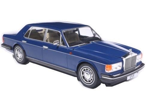 Rolls Royce Silver Spur Blue 1980 1:18 Scale Diecast Car – Model Car Group-Model Car Group-Diecast Model Centre