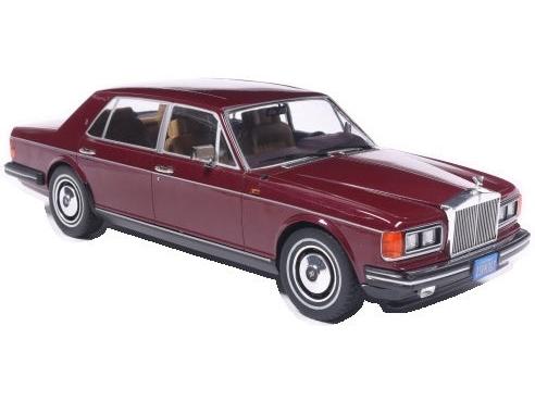 Rolls Royce Silver Spur Dark Red 1980 1:18 Scale Diecast Car – Model Car Group-Model Car Group-Diecast Model Centre