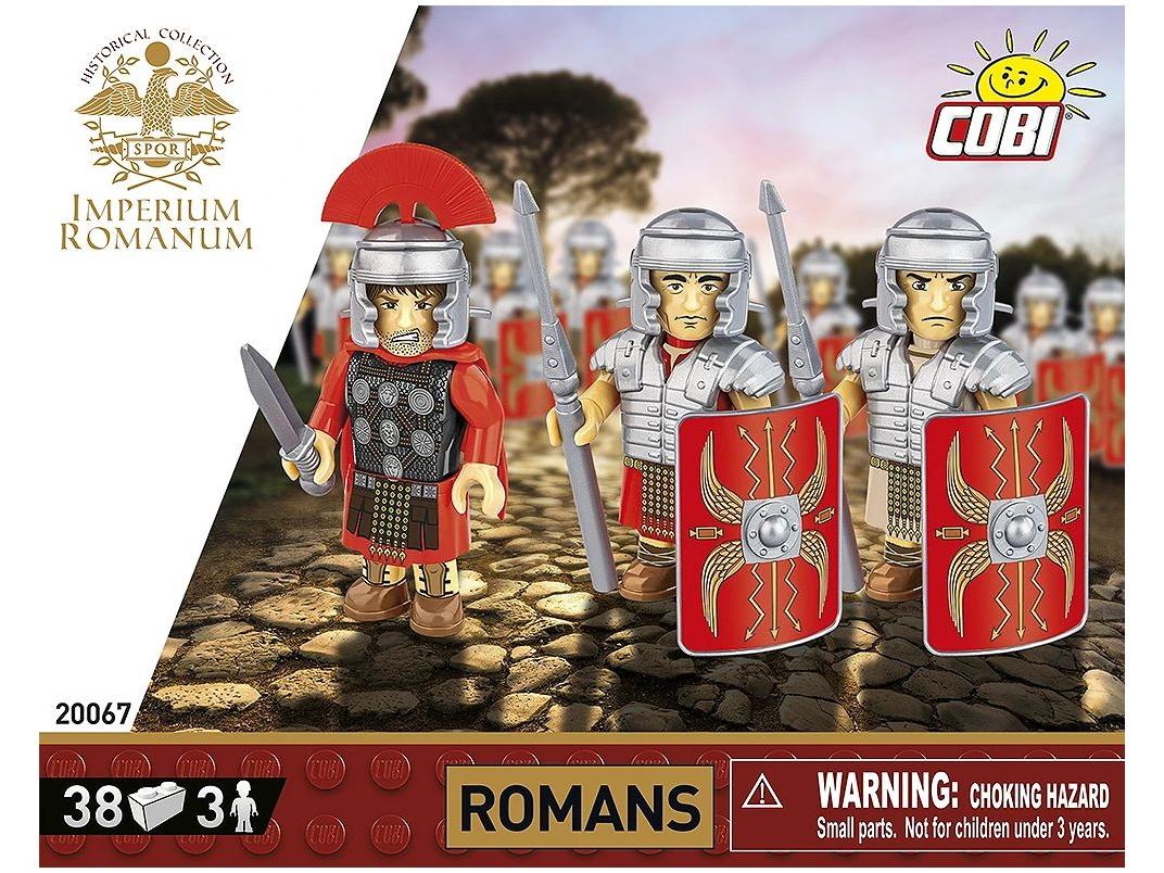 Roman Figures Imperium Romanum (3 pcs) Cobi Brick Build Kit-Cobi-Diecast Model Centre