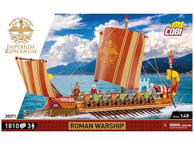 Roman Warship Imperium Romanum (1710 pcs) Cobi Brick Build Kit-Cobi-Diecast Model Centre