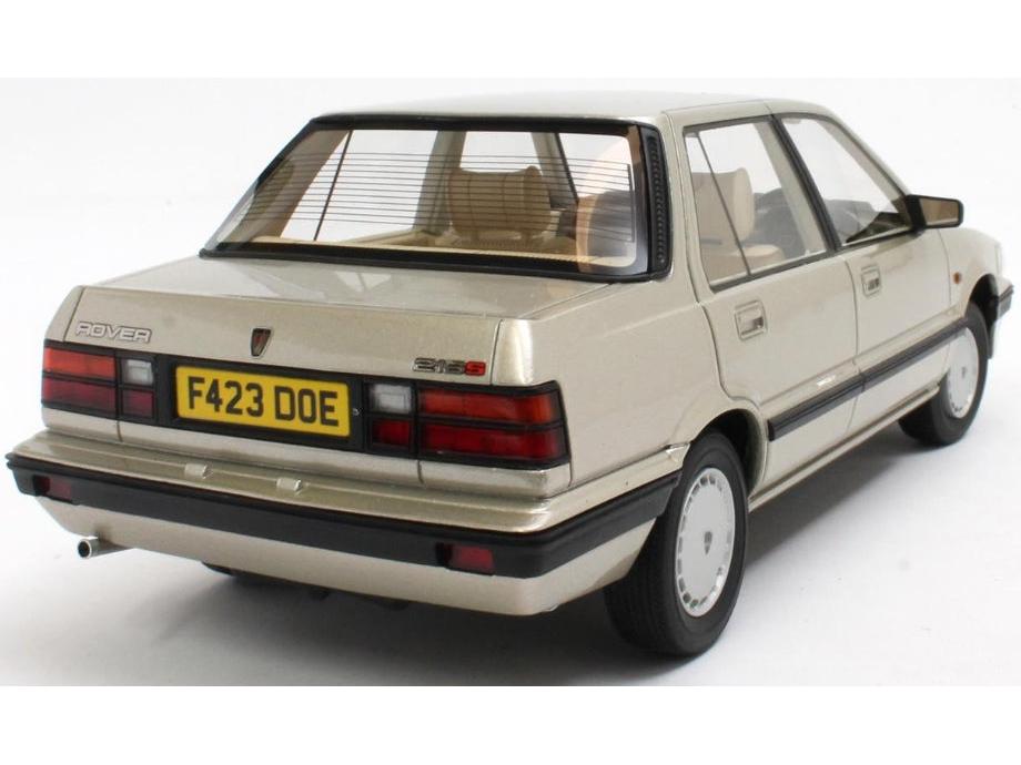 Rover 213 S (SD3) Silver Metallic 1986 1:18 Scale Resin Car – Cult