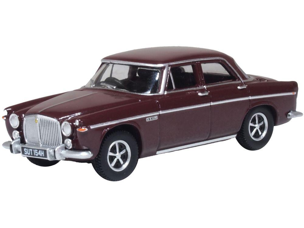 Rover P5B Bordeaux Red 1:76 Scale Diecast Car – Oxford Diecast-Oxford Diecast-Diecast Model Centre