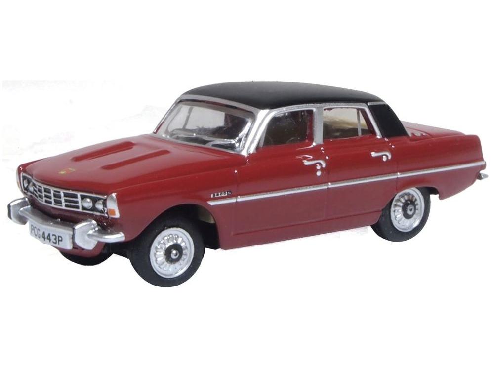Rover P6 Brigade Red 1:76 Scale Diecast Car – Oxford Diecast-Oxford Diecast-Diecast Model Centre