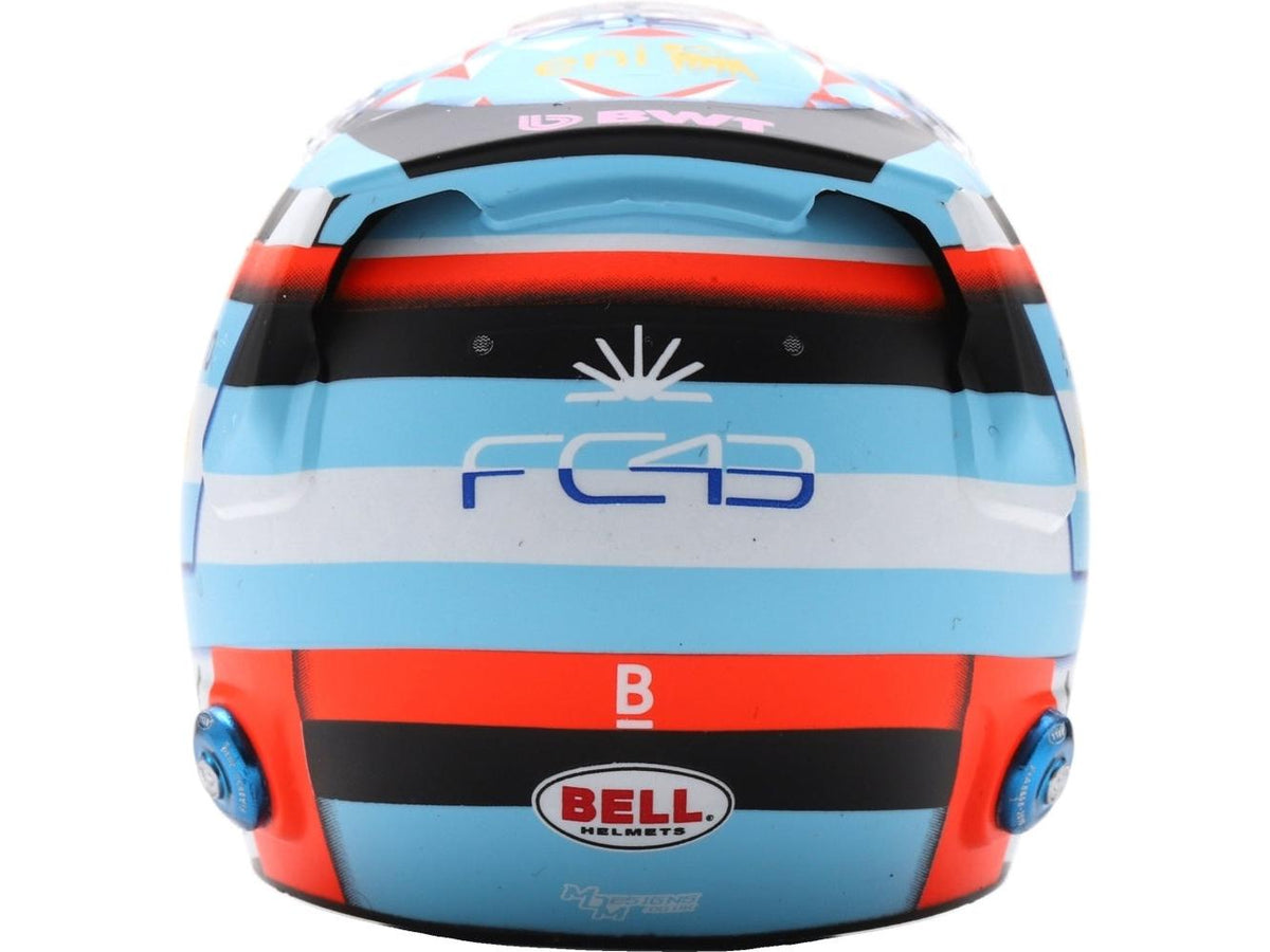 Franco Colapinto F1 2026 Casco 1:5 Escala Réplica de Resina Spark