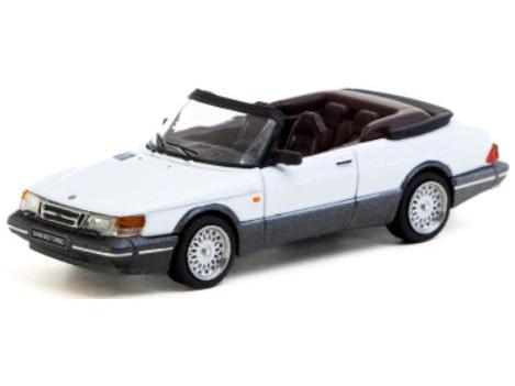 Saab 900 Turbo White 1:64 Scale Tarmac Works Diecast Model-Tarmac Works-Diecast Model Centre
