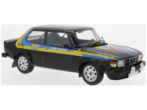 Saab 99 Turbo Black 1977 1:18 Scale Model Car Group Diecast Model Car-Model Car Group-Diecast Model Centre