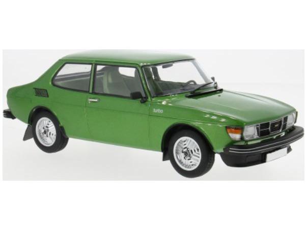 Saab 99 Turbo Green 1977 1:18 Scale Model Car Group Diecast Model Car-Model Car Group-Diecast Model Centre