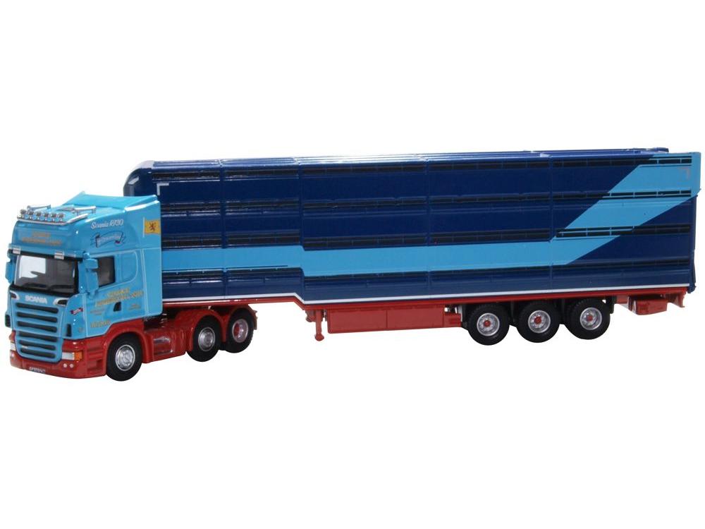 Scania George Anderson and Son Houghton Parkhouse Professional Livestock transport 1:76 Scale Diecast Model Truck – Oxford Diecast-Oxford Diecast-Diecast Model Centre