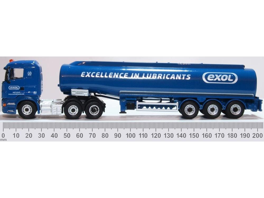 Scania Highline Tanker Exol 1:76 Scale Diecast Truck – Oxford Diecast-Oxford Diecast-Diecast Model Centre