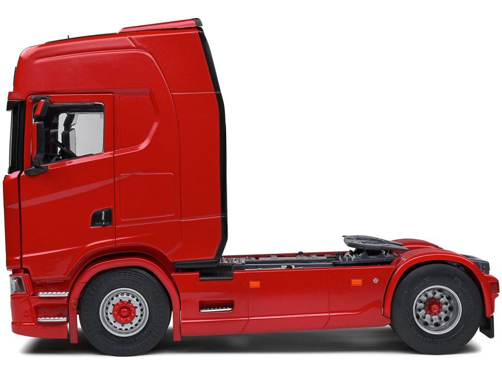 Scania S580 Red 2024 1:43 Scale Solido Diecast Model Truck-Solido-Diecast Model Centre