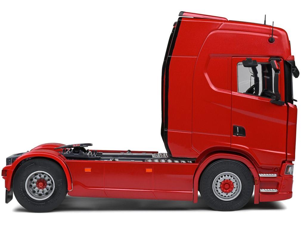 Scania S580 Red 2024 1:43 Scale Solido Diecast Model Truck-Solido-Diecast Model Centre