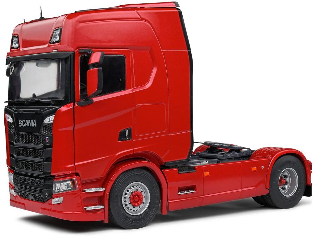 Scania S580 Red 2024 1:43 Scale Solido Diecast Model Truck-Solido-Diecast Model Centre