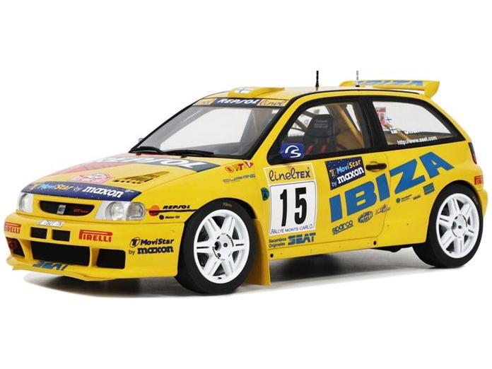 Seat Ibiza Kit Car H.Rovanpera Rallye Monte Carlo 1998 1:18 Scale OttOmobile Resin Model-OttOmobile-Diecast Model Centre