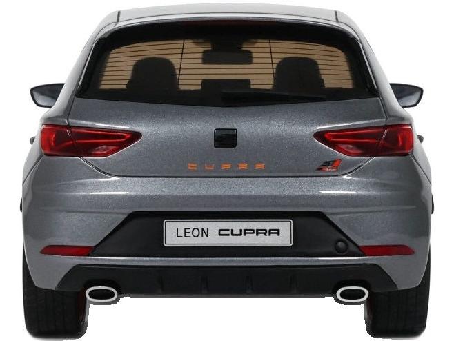 Seat Leon Mk3 Cupra Performance Pack Monsoon Grey X7R 2018 1:18 Scale Resin Car – OttOmobile-OttOmobile-Diecast Model Centre