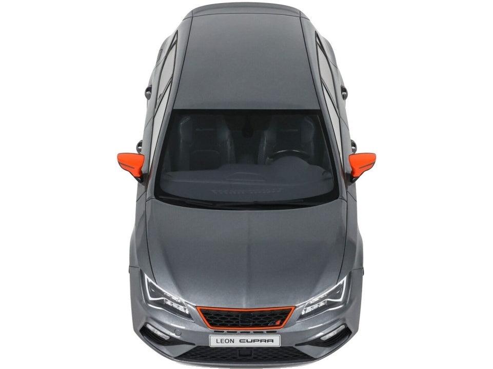Seat Leon Mk3 Cupra Performance Pack Monsoon Grey X7R 2018 1:18 Scale Resin Car – OttOmobile-OttOmobile-Diecast Model Centre