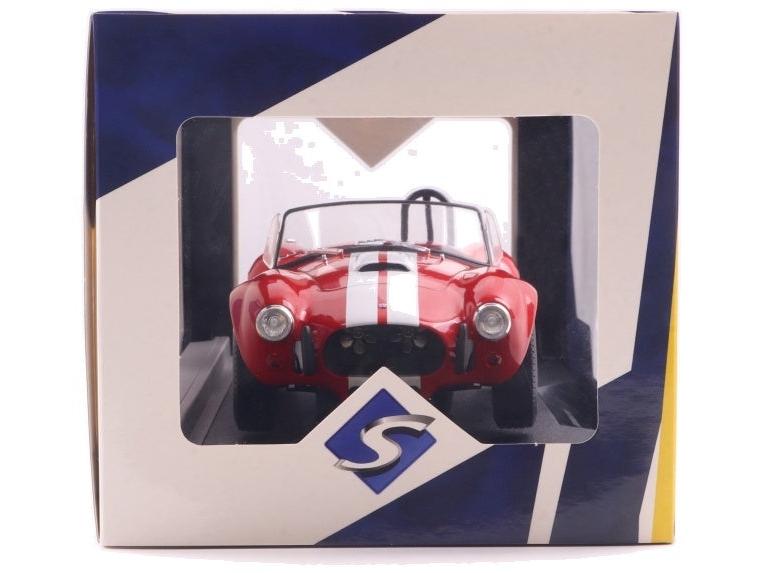 Shelby Cobra 427 S/C Red 1965 1:18 Scale Diecast Model Car – Solido-Solido-Diecast Model Centre