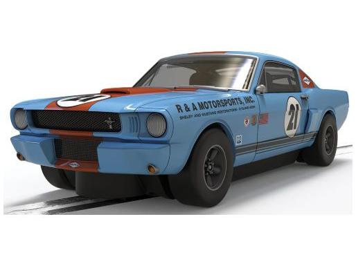 Shelby GT350 - Gulf Edition in Clear Box 1:32 Scale Scalextric-Scalextric-Diecast Model Centre