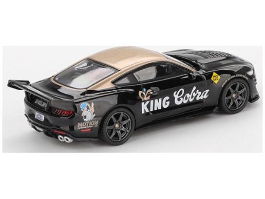Shelby GT500 Dragon Snake Concept Black Gold (LHD) Blister Packaging 1:64 Scale MINI GT Diecast Model Car-MINI GT-Diecast Model Centre