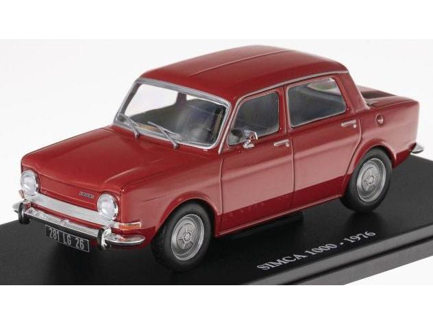 Simca 1000 1976 1:24 Scale Unbranded Diecast Model Car-Unbranded-Diecast Model Centre