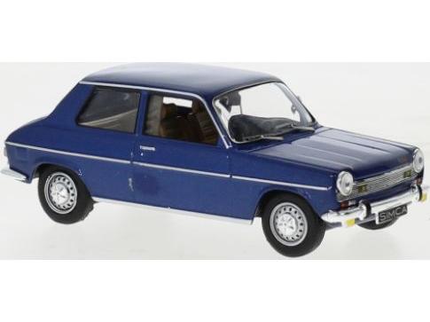 Simca 1100 Special Metallic Blue 1970 1:43 Scale IXO Diecast Model Car-IXO-Diecast Model Centre