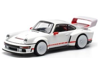 Singer DLS Turbo (Track) White 1:64 Scale Pop Race Diecast Model-Pop Race-Diecast Model Centre
