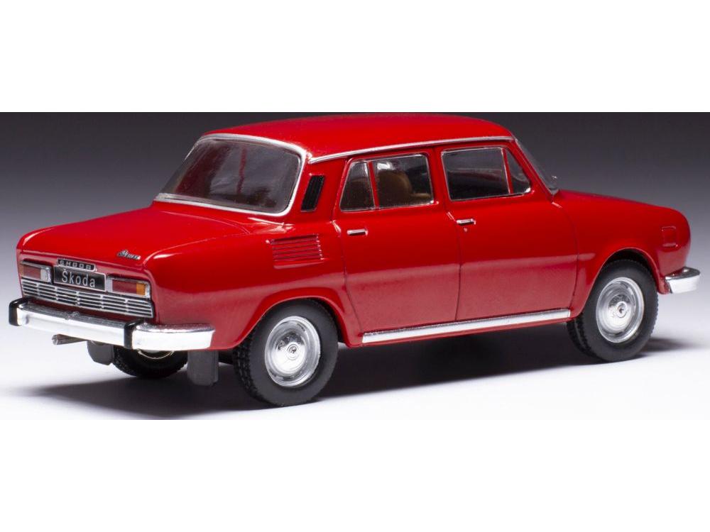 Skoda 100 L Red 1974 1:43 Scale IXO Diecast Model Car-IXO-Diecast Model Centre