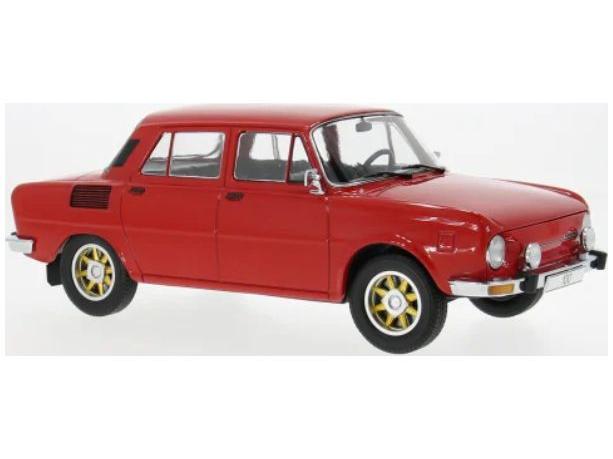 Skoda 100 Red 1969 1:18 Scale Model Car Group Diecast Model Car-Model Car Group-Diecast Model Centre