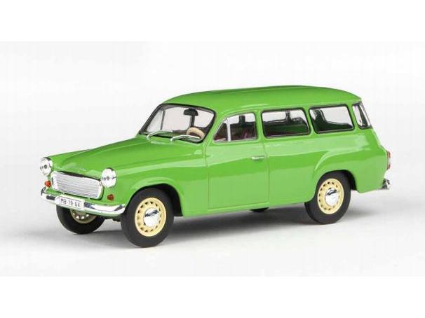 Skoda 1202 1964 Zelena Aloe 1:43 Scale Abrex Diecast Model Car-Abrex-Diecast Model Centre