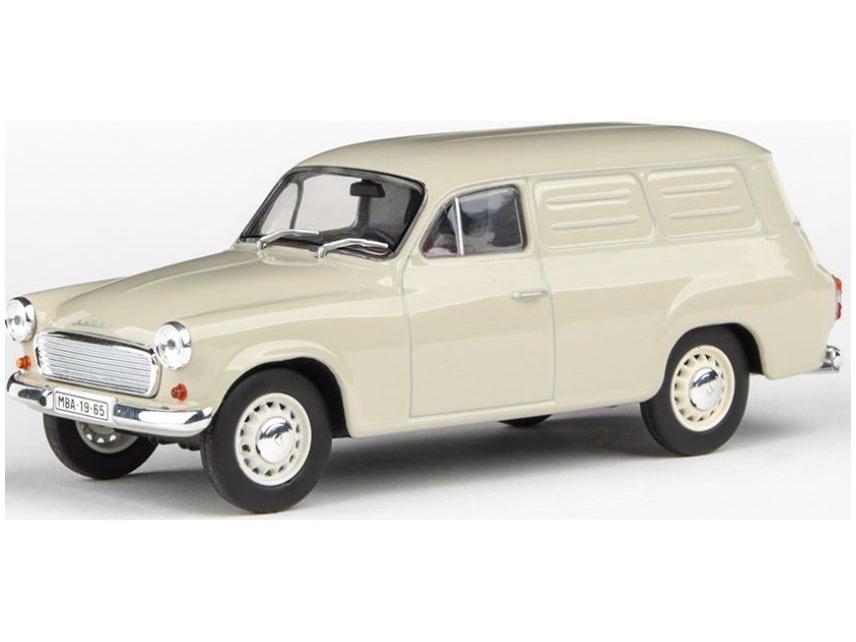 Skoda 1202 Van 1965 Grey 1:43 Scale Abrex Diecast Model Car-Abrex-Diecast Model Centre