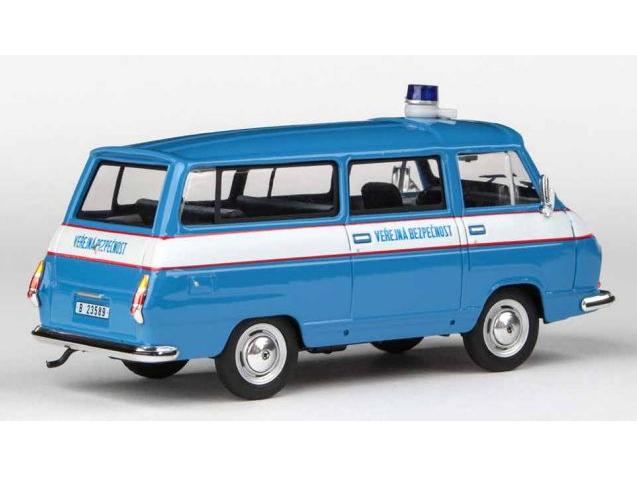 Skoda 1203 1974 Czechoslovak Communist Police 1:43 Scale Abrex Diecast Model-Abrex-Diecast Model Centre