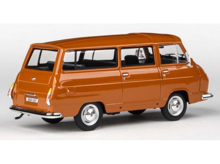 Skoda 1203 1974 Ochre Brown 1:43 Scale Abrex Diecast Model Car-Abrex-Diecast Model Centre