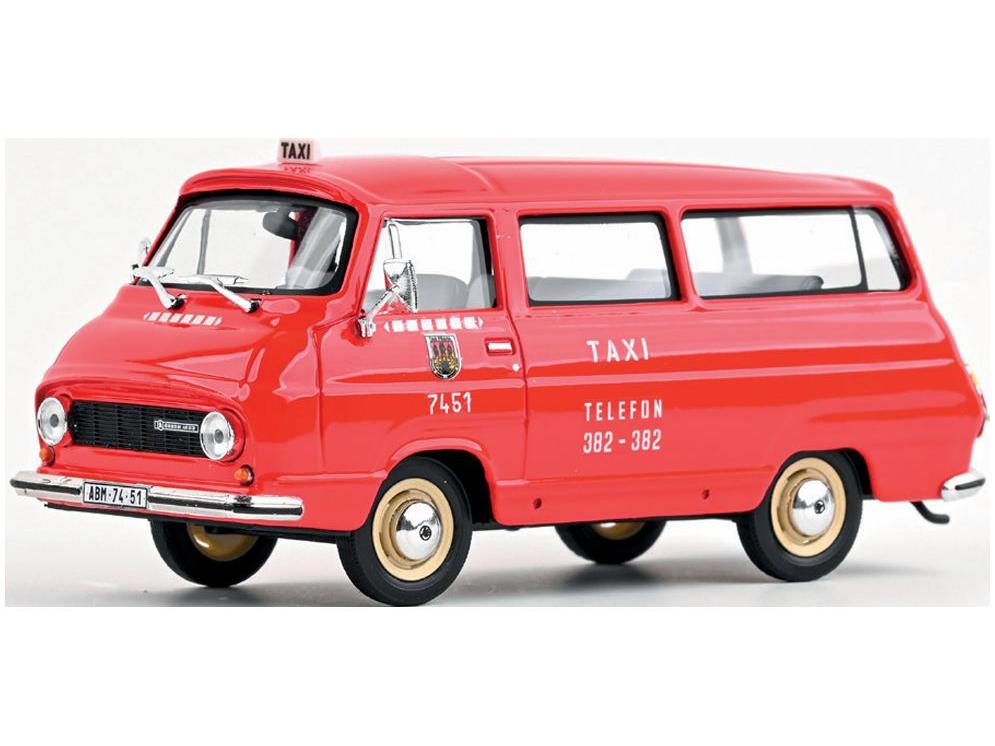 Skoda 1203 1974 Taxi 1:43 Scale Abrex Diecast Model Car-Abrex-Diecast Model Centre