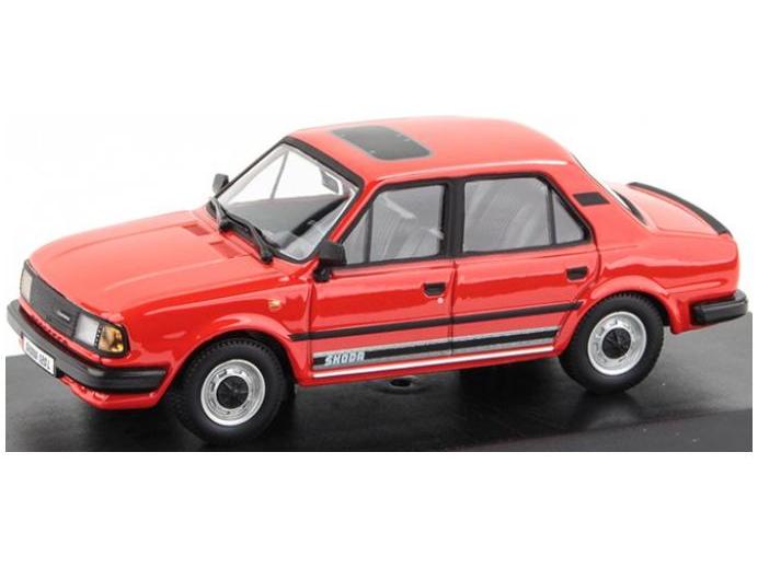Skoda 120L 1984 Red Arrow 1:43 Scale Abrex Diecast Model Car-Abrex-Diecast Model Centre