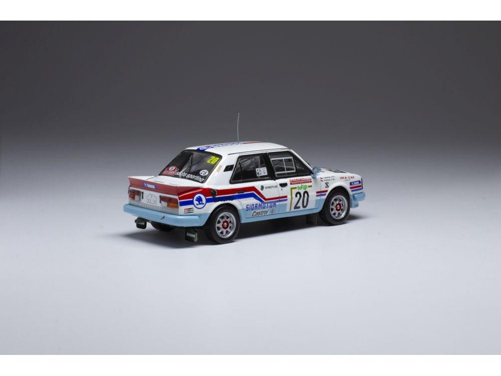 Skoda 130 LR #20 Rallye Sanremo 1986 S.Kvaizar/J.Janecek 1:43 Scale IXO Diecast Model Car-IXO-Diecast Model Centre