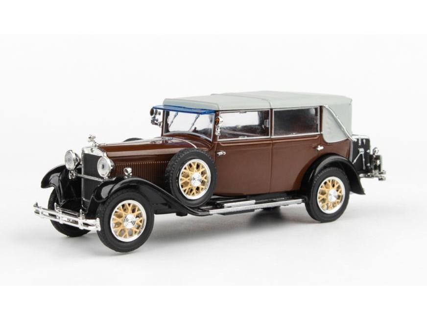 Skoda 860 1932 Brown 1:43 Scale Abrex Diecast Model Car-Abrex-Diecast Model Centre