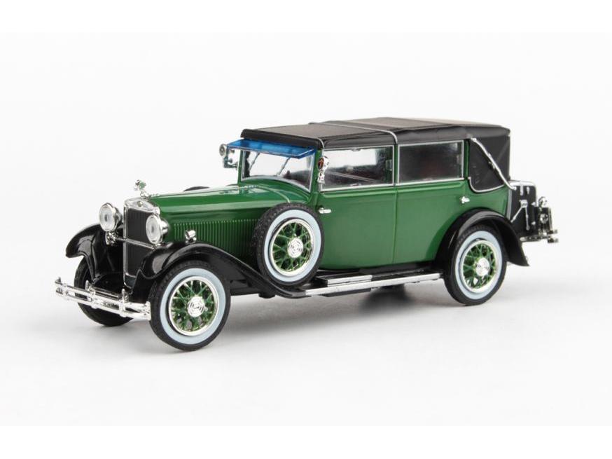 Skoda 860 1932 Dark Green 1:43 Scale Abrex Diecast Model Car-Abrex-Diecast Model Centre