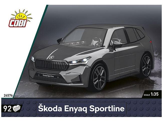 Skoda Enyaq Sportline (102 pcs) Cobi Brick Build Kit-Cobi-Diecast Model Centre